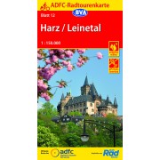12 Cykelkarta Tyskland Harz-Leinetal 1:150.000